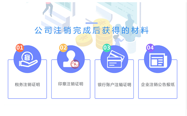 鄭州公司注銷成功，你會(huì)拿到如下材料